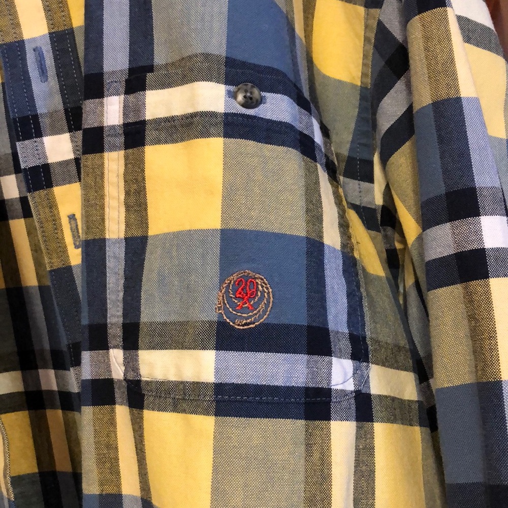 20X Men’s Heavy plaid button down